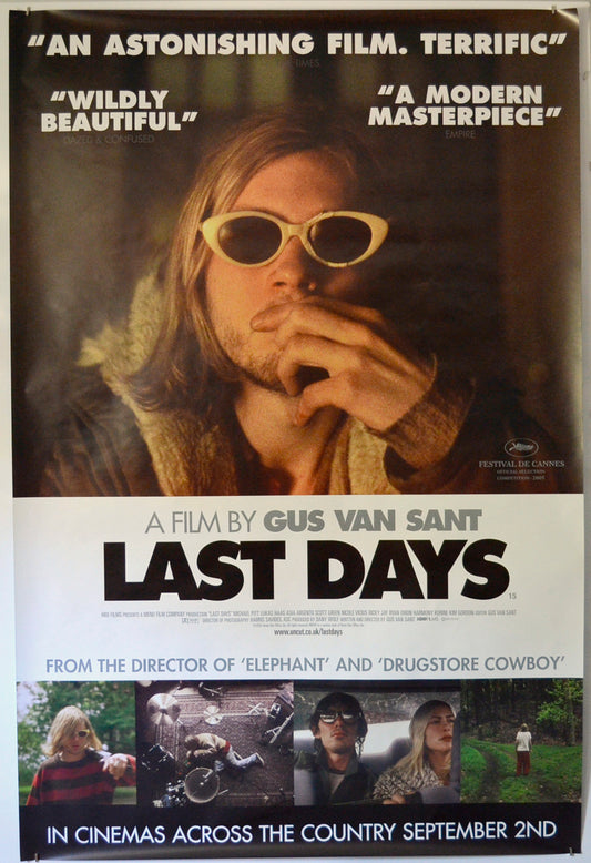 Last Days  Original British 4 Sheet Poster  - Film Poster - Movie Poster