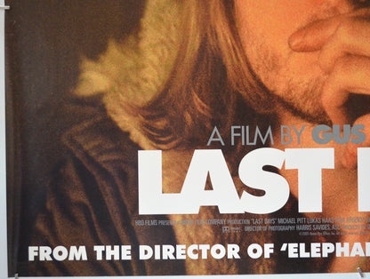 LAST DAYS (Bottom Left) Cinema Quad Movie Poster 