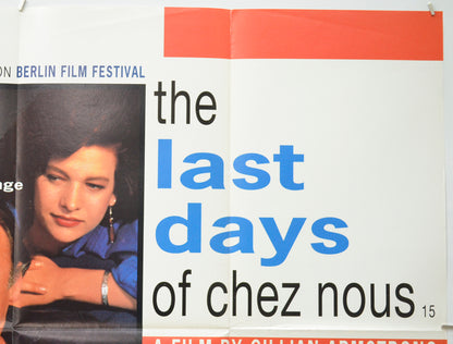 THE LAST DAYS OF CHEZ NOUS (Top Right) Cinema Quad Movie Poster 