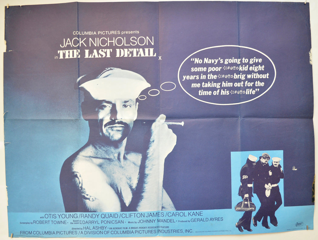 The Last Detail  Original Quad Poster - Film Poster - Movie Poster