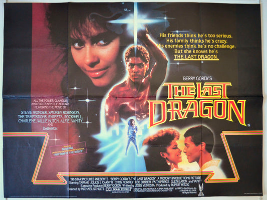 The Last Dragon Original British Quad Poster - Movie Poster