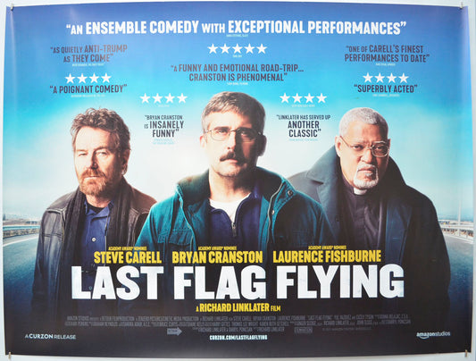 Last Flag Flying  Original Quad Poster - Film Poster - Movie Poster