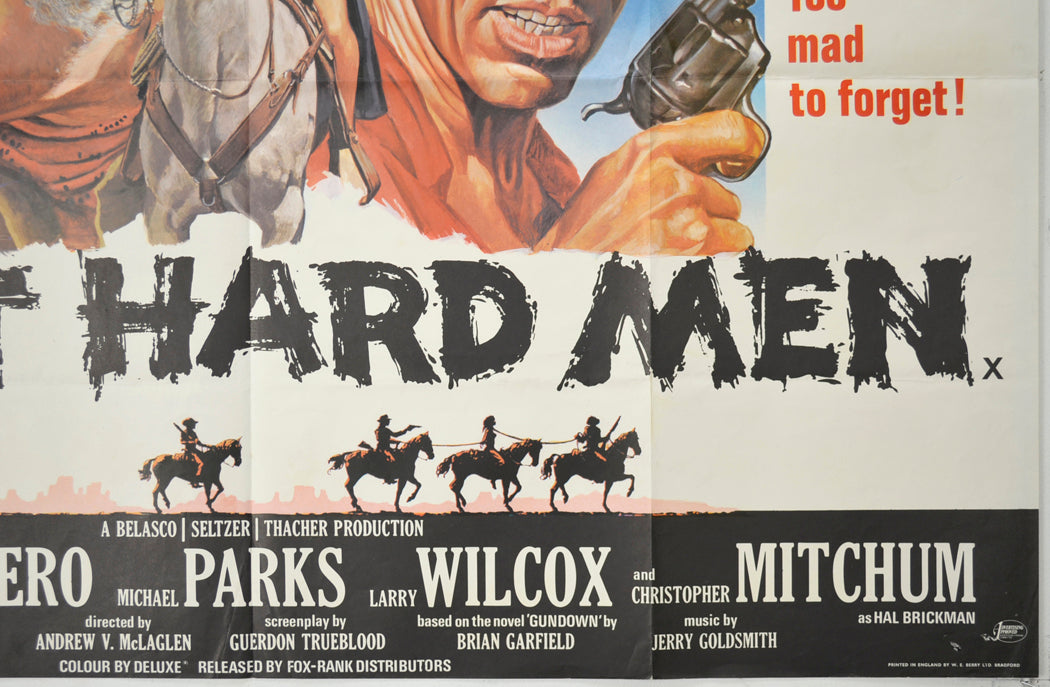 THE LAST HARD MEN (Bottom Right) Cinema Quad Movie Poster 