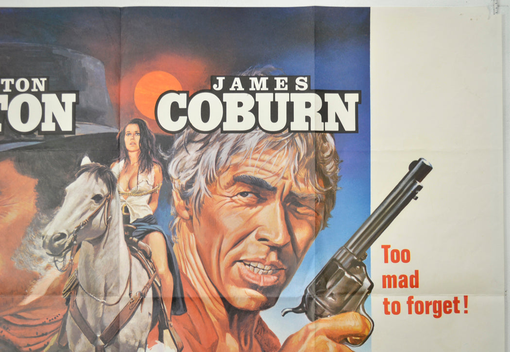 THE LAST HARD MEN (Top Right) Cinema Quad Movie Poster 