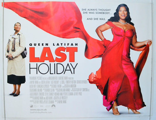 Last Holiday Original British Quad Poster - Film Poster - Movie Poster 