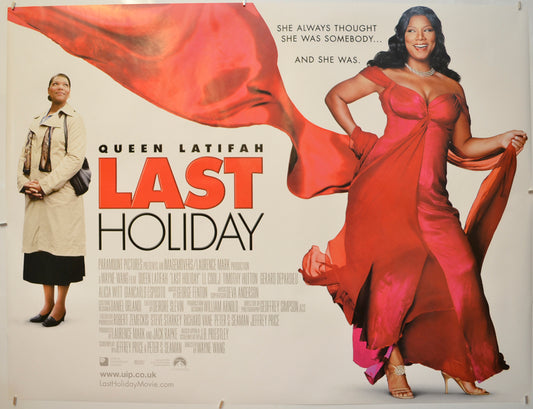 Last Holiday Original Quad Poster - Film Poster - Movie Poster  