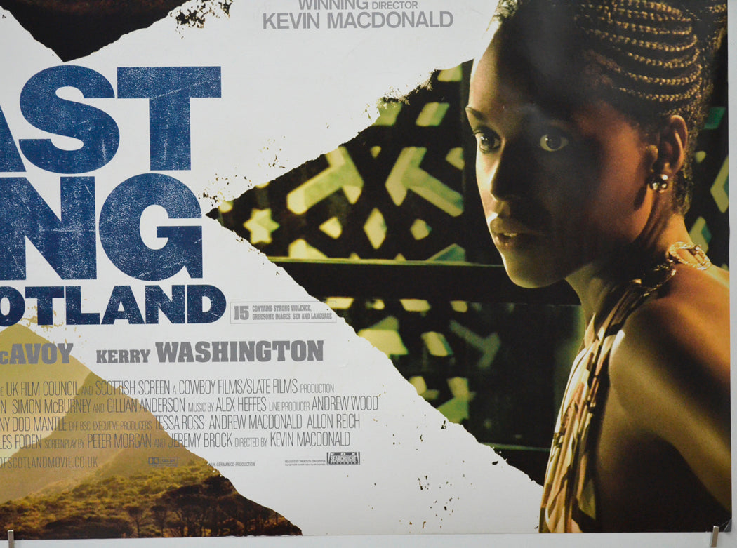 THE LAST KING OF SCOTLAND (Bottom Right) Cinema Quad Movie Poster 