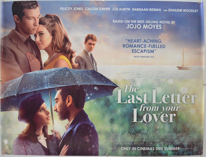 The Last Letter From Your Lover - Original Quad Poster - Film Poster - Movie Poster