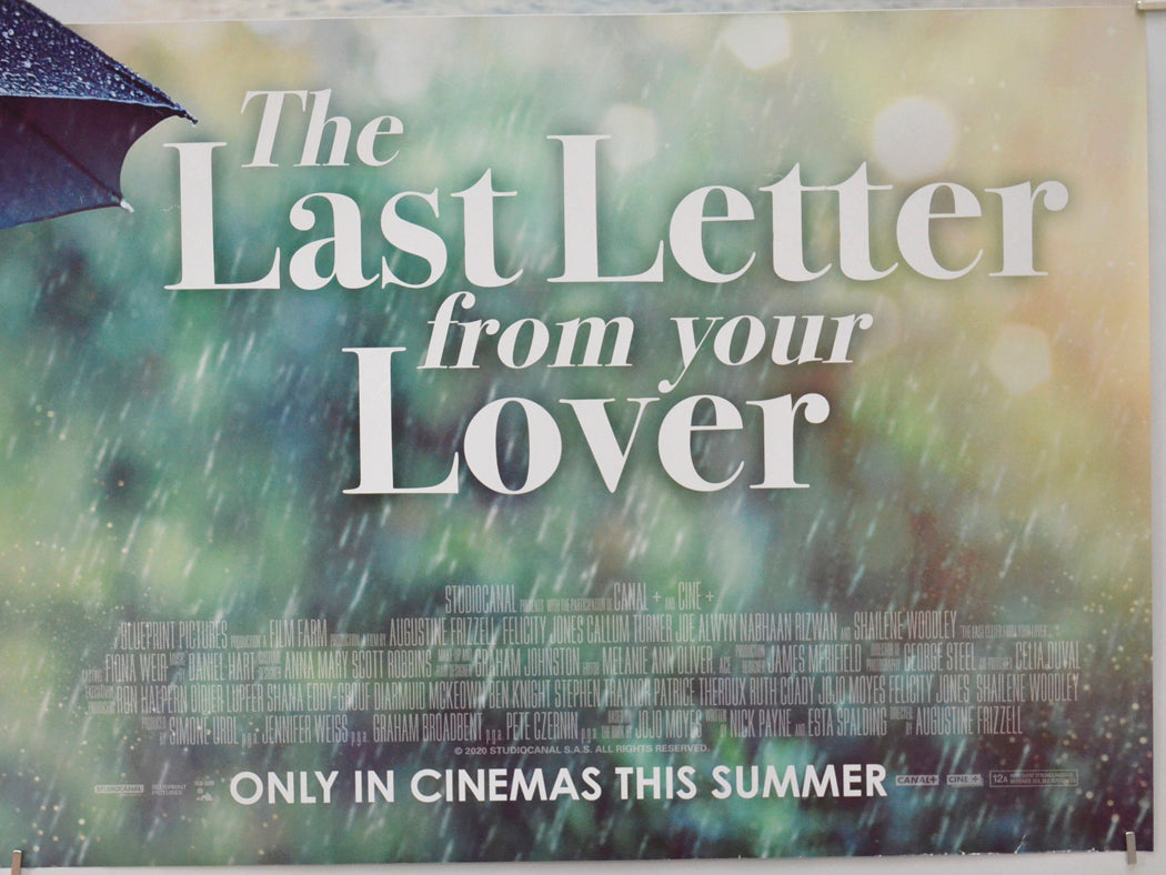 THE LAST LETTER FROM YOUR LOVER (Bottom Right) Cinema Quad Movie Poster 