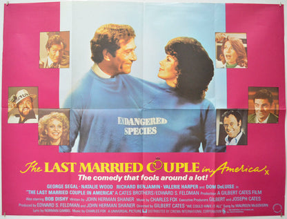 The Last Married Couple In America Original Quad Poster - Film Poster - Movie Poster