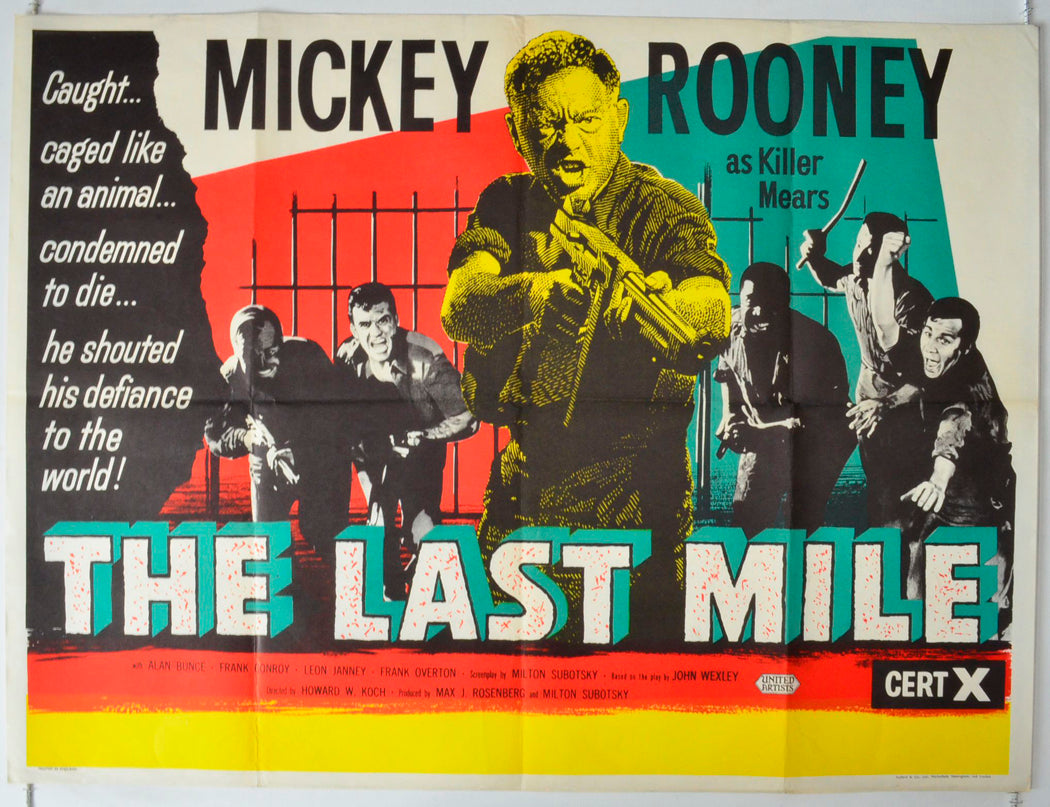 The Last Mile Original British Quad Poster - Movie Poster