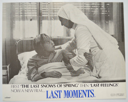 LAST MOMENTS (Card 1) Cinema Colour FOH Stills / Lobby Cards 