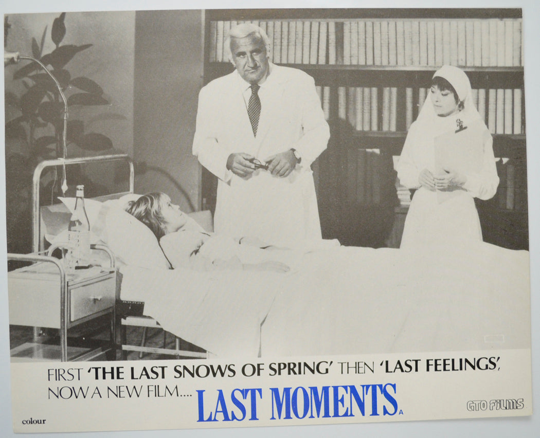 LAST MOMENTS (Card 4) Cinema Colour FOH Stills / Lobby Cards 