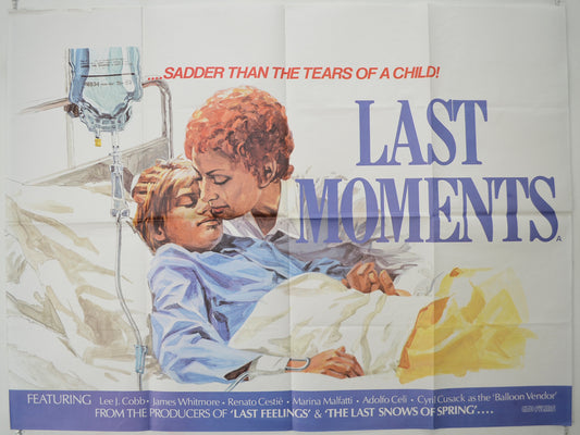 Last Moments  (a.k.a. il venditore di palloncini)  Original Quad Poster - Film Poster - Movie Poster 