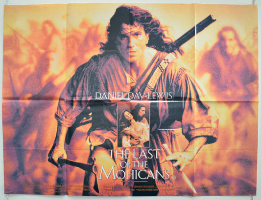 Last Of The Mohicans  Original British Quad Poster - Film Poster - Movie Poster 