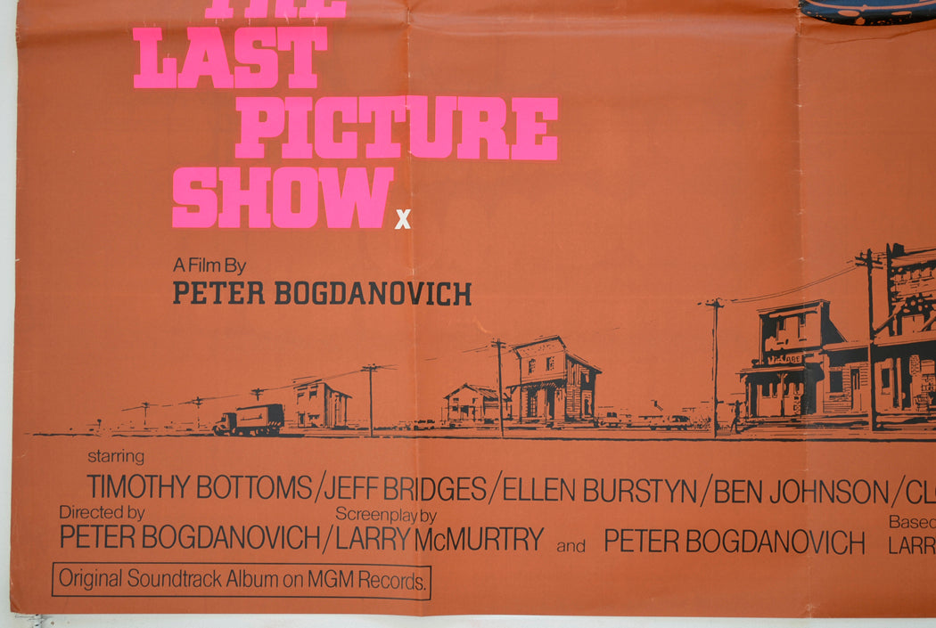 THE LAST PICTURE SHOW (Bottom Left) Cinema Quad Movie Poster 