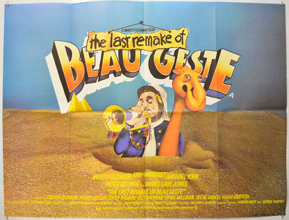 The Last Remake Of Beau Geste Original Quad Poster - Film Poster - Movie Poster