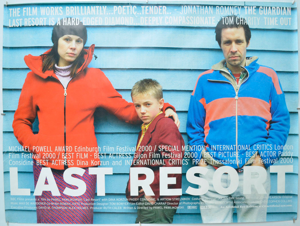 Last Resort  Original Quad Poster - Film Poster - Movie Poster