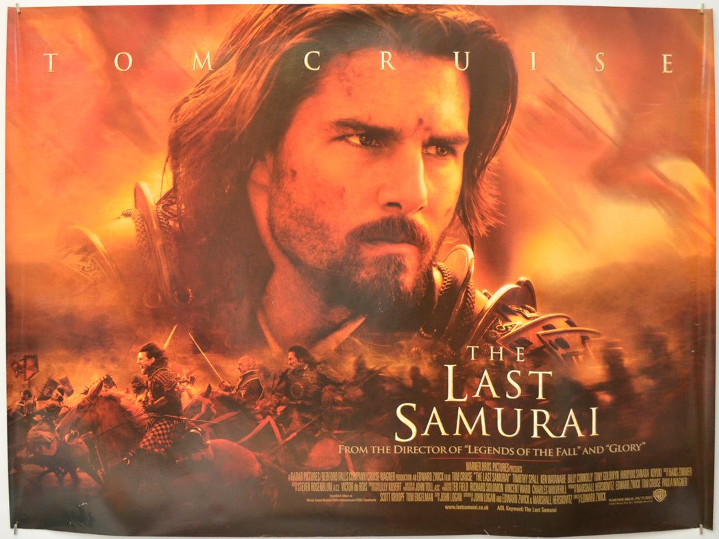 The Last Samurai Original Quad Poster - Film Poster - Movie Poster  