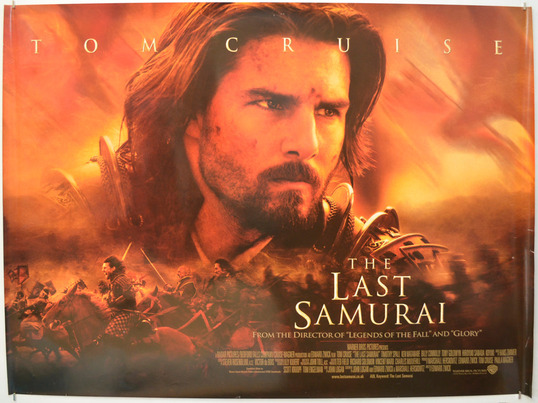 The Last Samurai Original Quad Poster - Film Poster - Movie Poster  