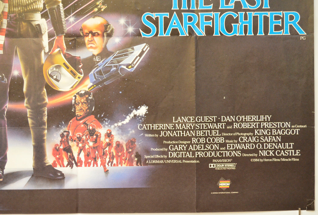 THE LAST STARFIGHTER (Bottom Right) Cinema Quad Movie Poster 