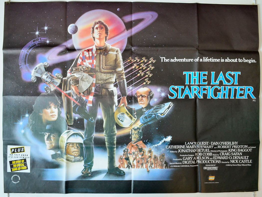 The Last Starfighter Original British Quad Poster - Movie Poster