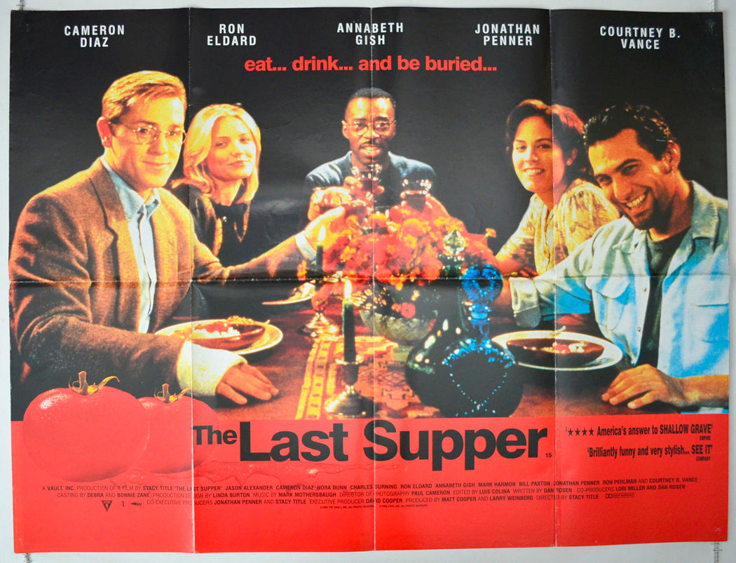 The Last Supper Original British Quad Poster - Movie Poster