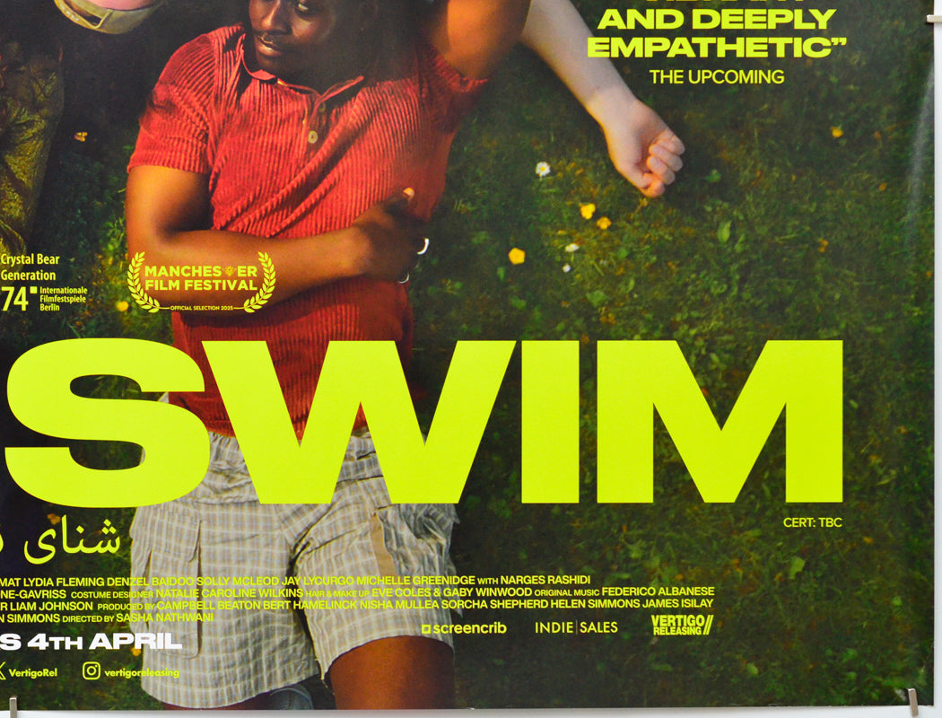 Last Swim (Bottom Right) Cinema Quad Movie Poster 