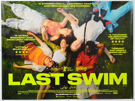 Last Swim - Original Quad Poster - Film Poster - Movie Poster