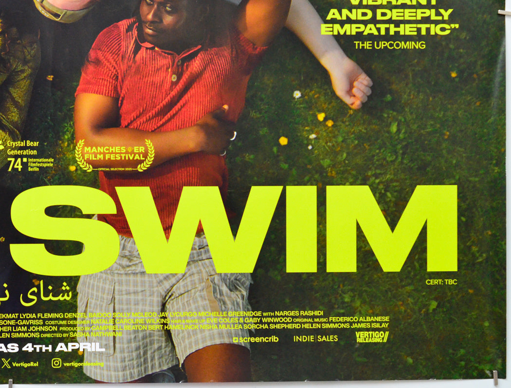 Last Swim (Bottom Right) Cinema Quad Movie Poster 