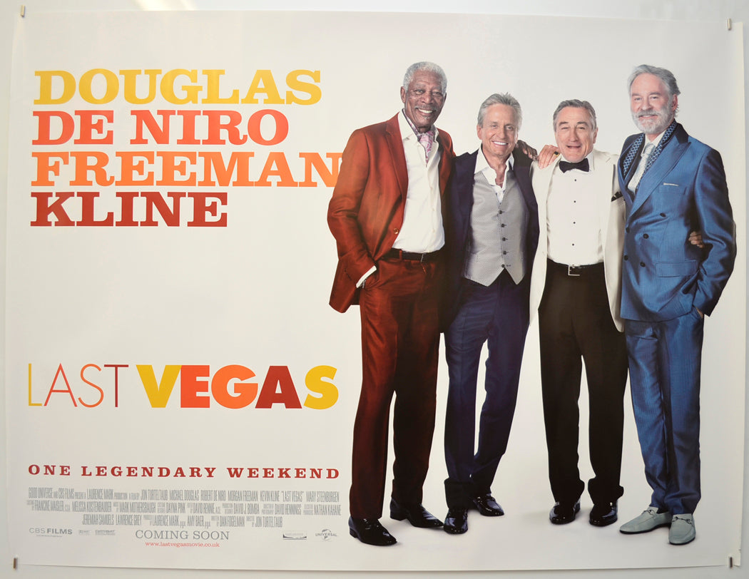 Last Vegas  (Teaser / Advance Version)   Original Quad Poster - Film Poster - Movie Poster