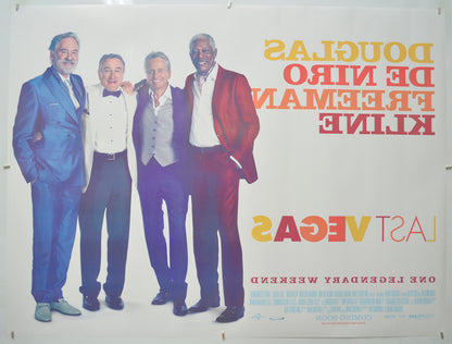 LAST VEGAS (Back) Cinema Quad Movie Poster 