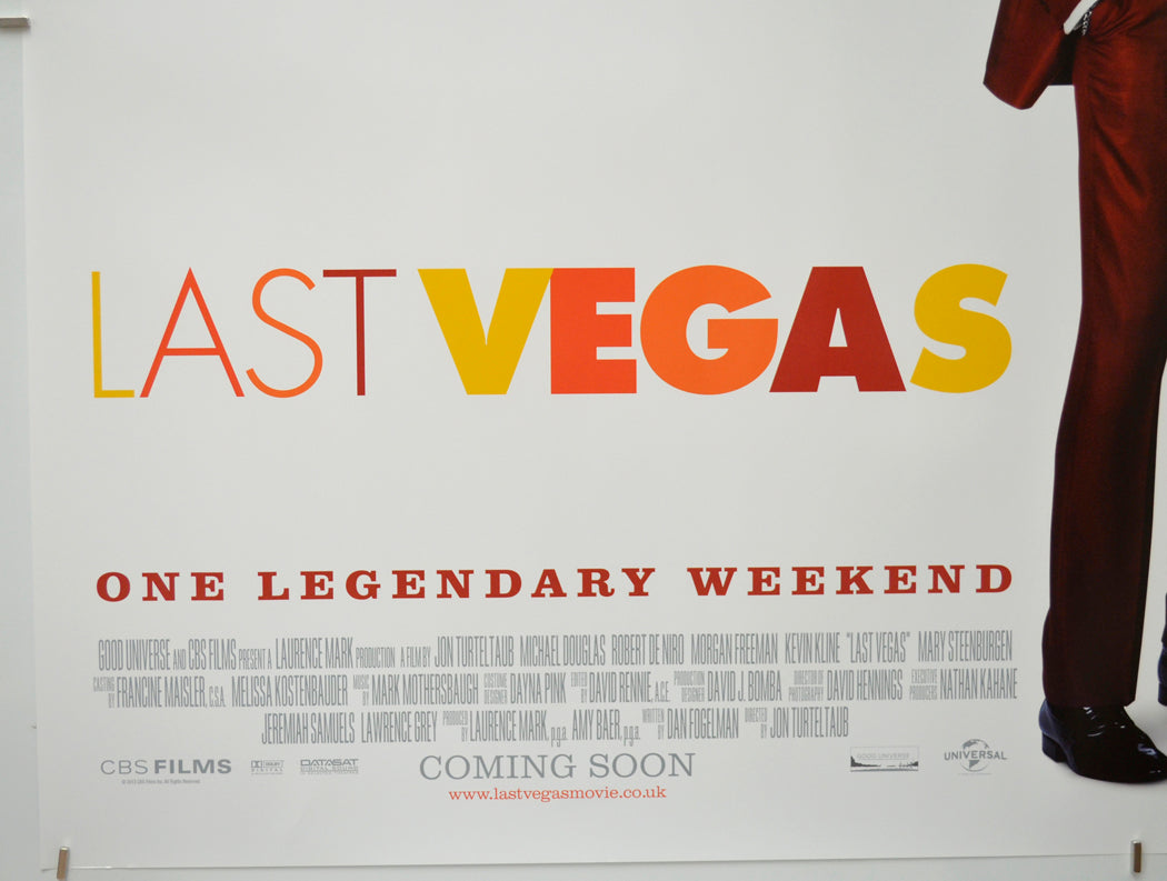 LAST VEGAS (Bottom Left) Cinema Quad Movie Poster 