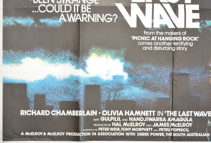 THE LAST WAVE (Bottom Left) Cinema Quad Movie Poster 