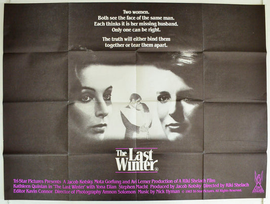 The Last Winter Original British Quad Poster - Film Poster - Movie Poster 