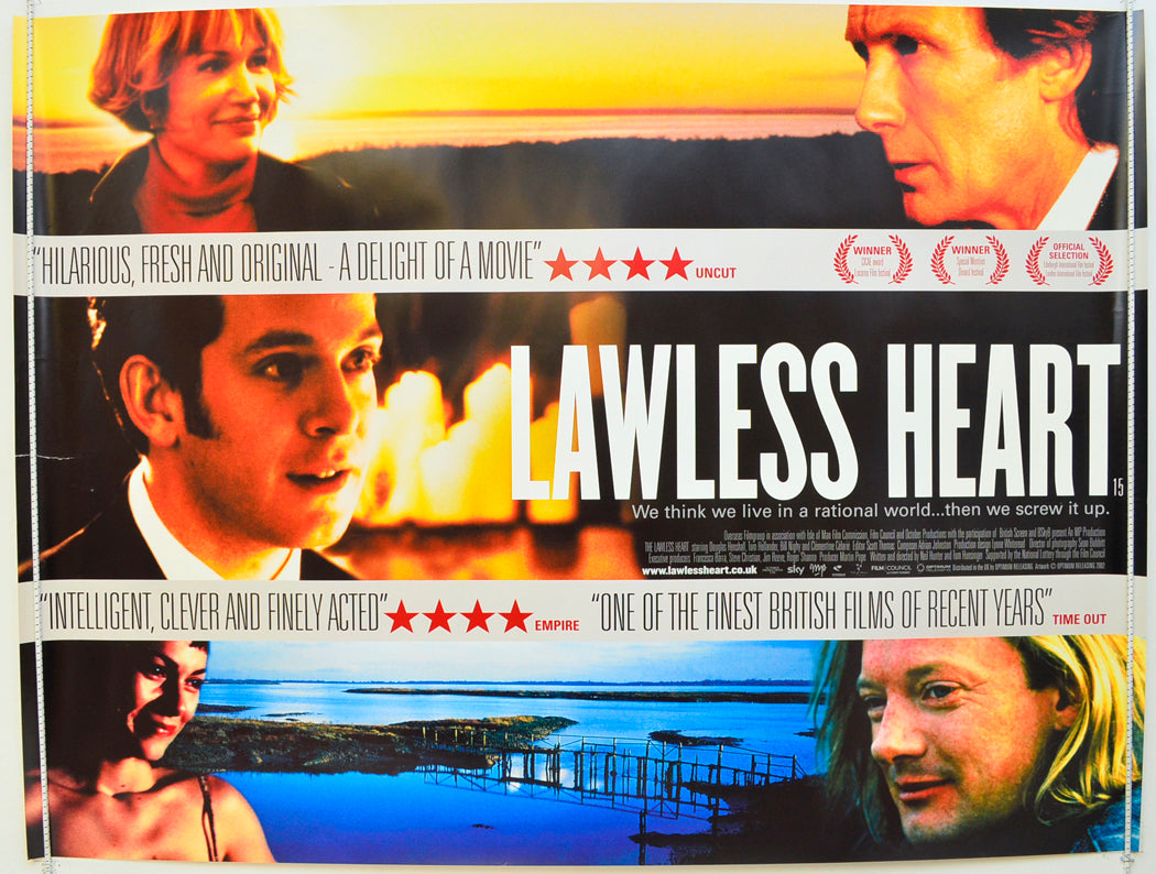 Lawless Heart Original Quad Poster - Film Poster - Movie Poster  