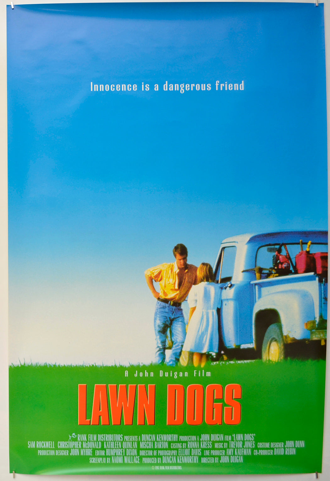 Lawn Dogs Original One Sheet Poster - Film Poster - Movie Poster  