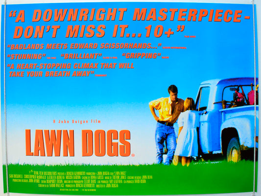 Lawn Dogs  Original British Quad Poster - Film Poster - Movie Poster