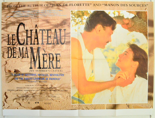 Le Chateau De Ma Mere  (a.k.a. My Mother's Castle)    Original British Quad Poster - Film Poster - Movie Poster 