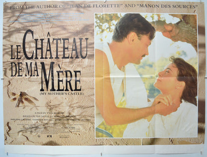 Le Chateau De Ma Mere (a.k.a. My Mother's Castle)  Original Quad Poster - Film Poster - Movie Poster