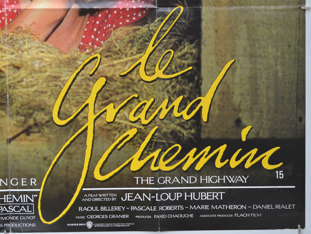 LE GRAND CHEMIN (Bottom Right) Cinema Quad Movie Poster 