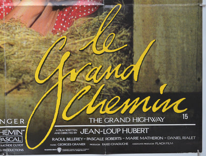 LE GRAND CHEMIN (Bottom Right) Cinema Quad Movie Poster 