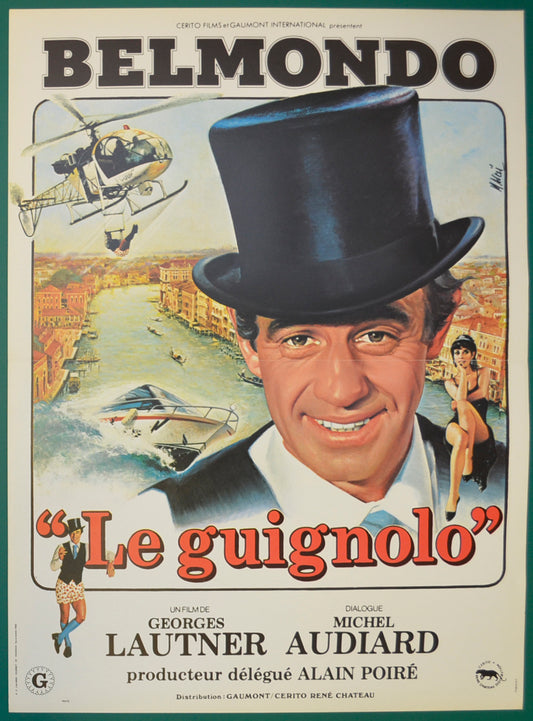 Le Guignolo Original Belgian Poster - Film Poster - Movie Poster  