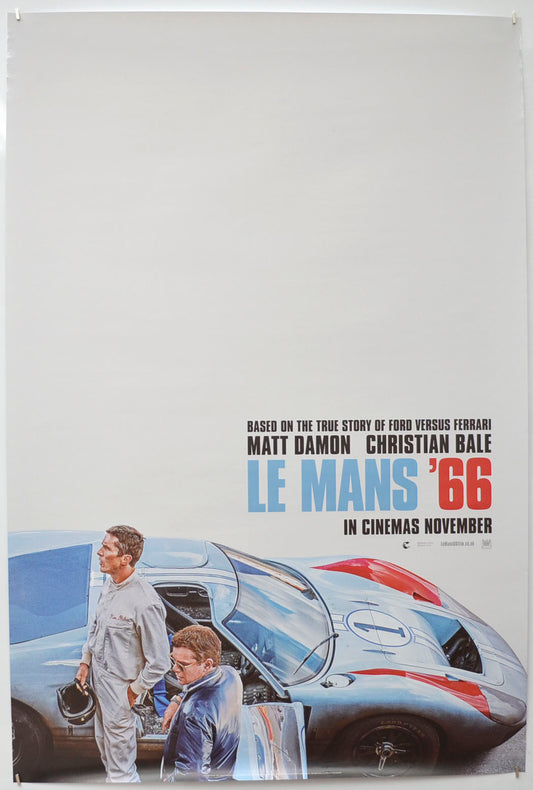 Le Mans '66 (Teaser / Advance Version ) Original One Sheet Poster - Film Poster - Movie Poster
