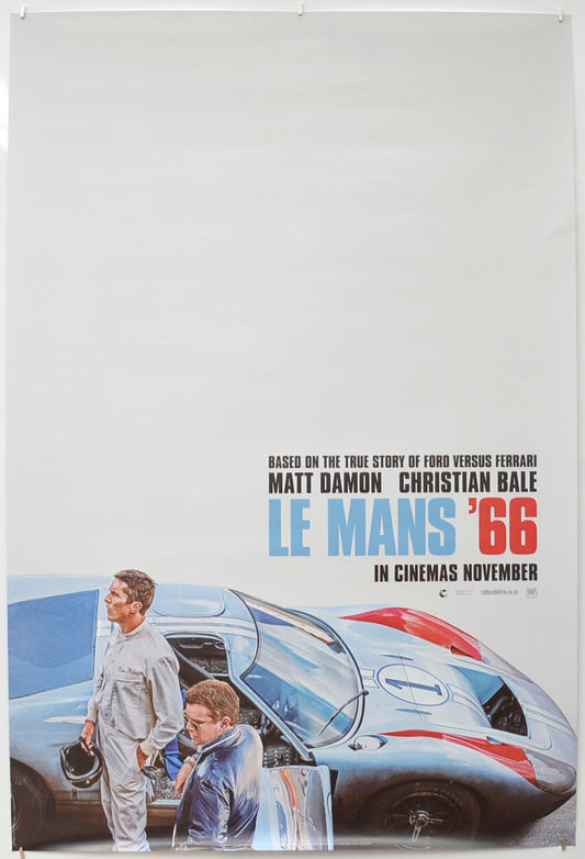 Le Mans '66 (Teaser / Advance Version ) Original One Sheet Poster - Film Poster - Movie Poster