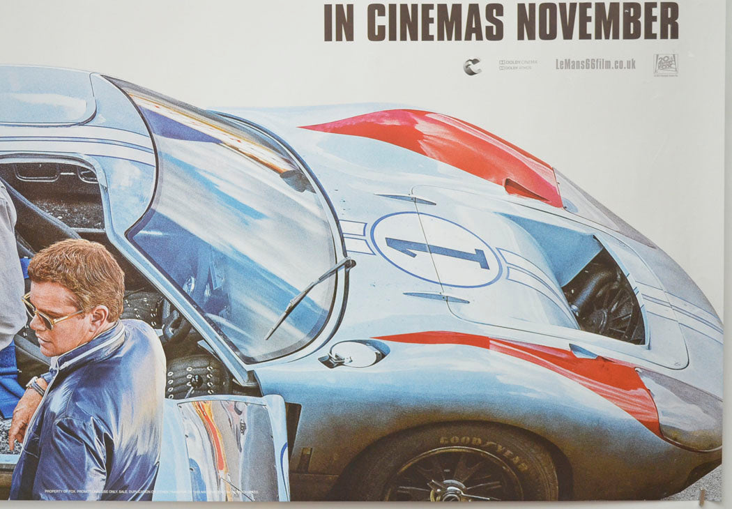 LES MANS 66 (Bottom Right) Cinema Quad Movie Poster 