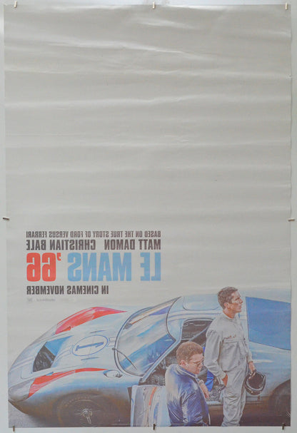 Le Mans '66 (Back) Cinema One Sheet Movie Poster 
