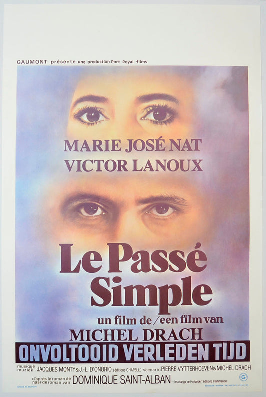 Le Passé Simple (a.k.a. Replay) Original Belgian Poster - Film Poster - Movie Poster