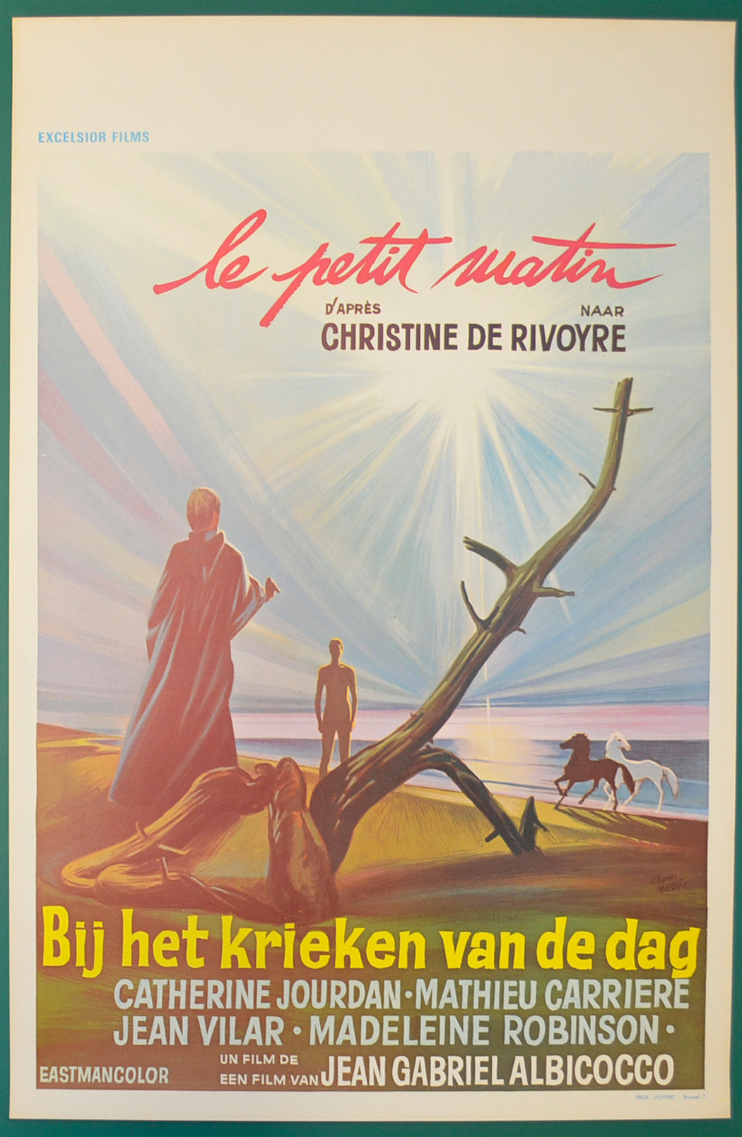 Le Petit Matin   (a.k.a. Early Morning)  Original Belgian Poster - Film Poster - Movie Poster  