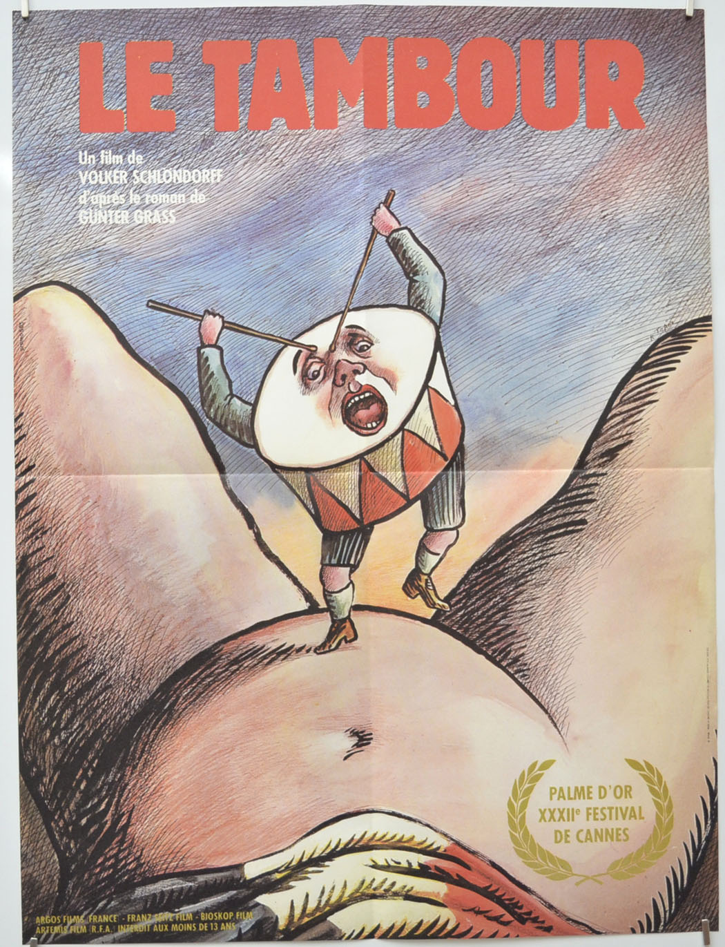 Le Tambour (a.k.a. The Tin Drum) Original French Petite Poster - Film Poster - Movie Poster